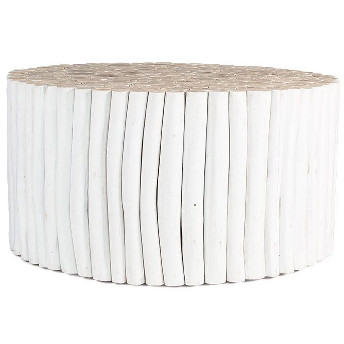 Latte Coffee Table | White Warehouse Clearance