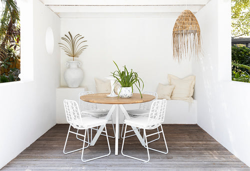Amanzi Dining Chair | White